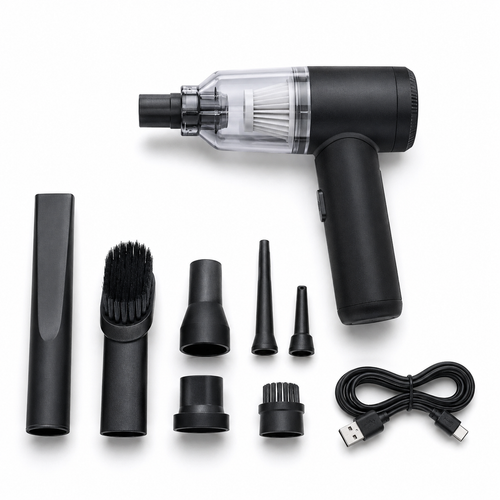 DustNova™ Pro 2-in-1 Cordless Air Duster & Mini Vacuum